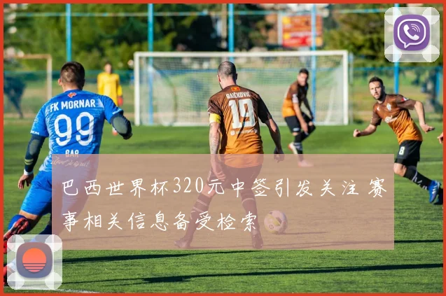 巴西世界杯320元中签引发关注 赛事相关信息备受检索